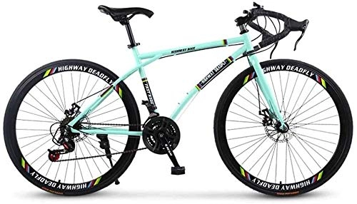 Road Bike : BXWT Silver 26 Inch 24-Speed Mountain Bike Bicycle Adult Student Outdoors Sport Cycling Road Bikes Exercise Bikes Hardtail Mountain Bikes，High Carbon Steel Frame，Men's And Women Adult-Only
