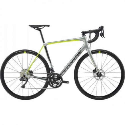 Road Bike : Cannondale Synapse Carbon Disc Ultegra Di2 Sage Grey, gray, 56