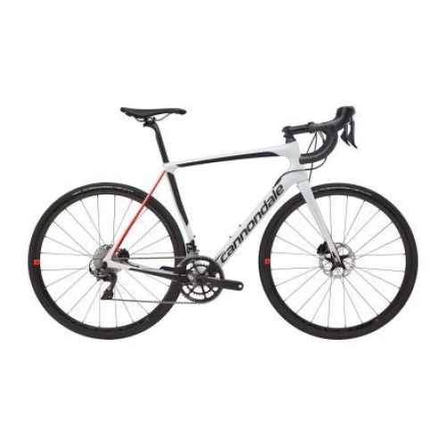 Road Bike : Cannondale Synapse Dura-Ace carbon Disc, white, 54