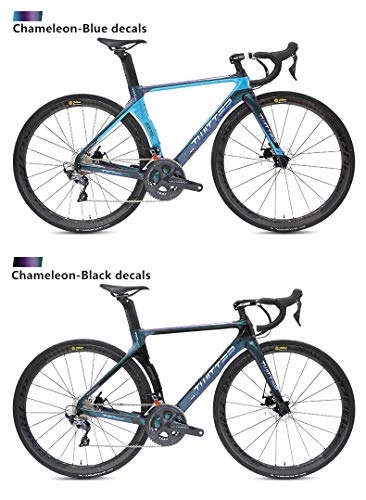 Road Bike : Chameleon Paint Shimano Ultegra R8000 Groupset Carbon Road Bike with Hydraulic Disc Brake with Full Carbon Rim concealed cabling different sizes and customised paint options Fully Built