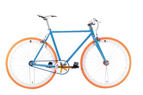 Road Bike : Cheetah Unisex's 3.0 Fixed Gear Bicycle, Blue, Size 59