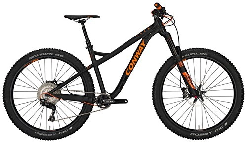 Road Bike : Conway MT 927 Plus MTB Hardtail black Frame size 44 cm 2018 hardtail bike