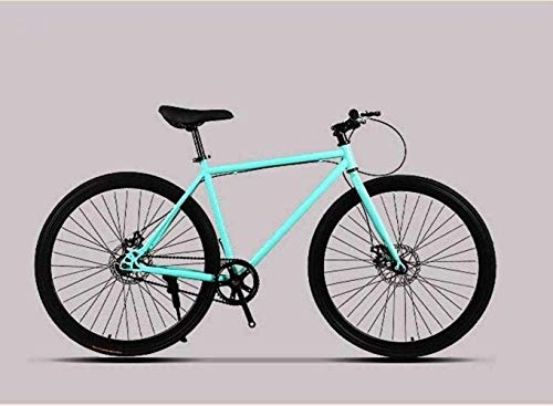 Road Bike : CSS Road Bicycle, 26 inch Bikes, Double Disc Brake, High Carbon Steel Frame, Road Bicycle Racing, Men's and Women Adult 5-27