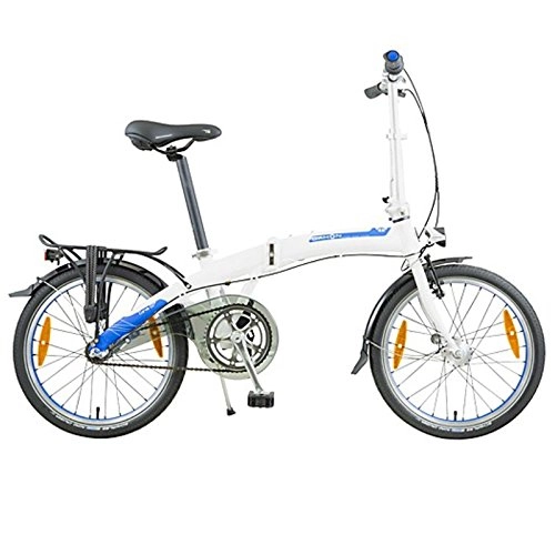 Road Bike : Dahon Curve i3 Bicycle, White UNI Blue