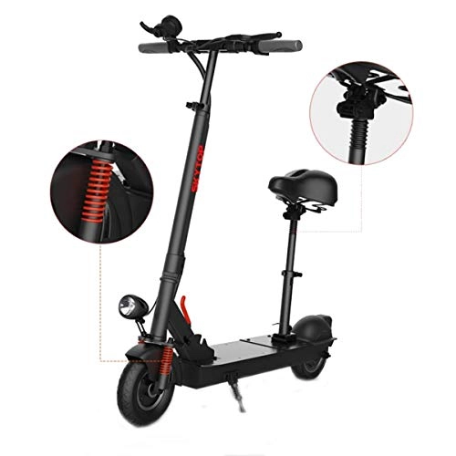 Road Bike : Dapang Folding Electric Scooter 350W 36V Waterproof E-Bike with 60 Mile Range, Collapsible Frame, Bicycle, 60km