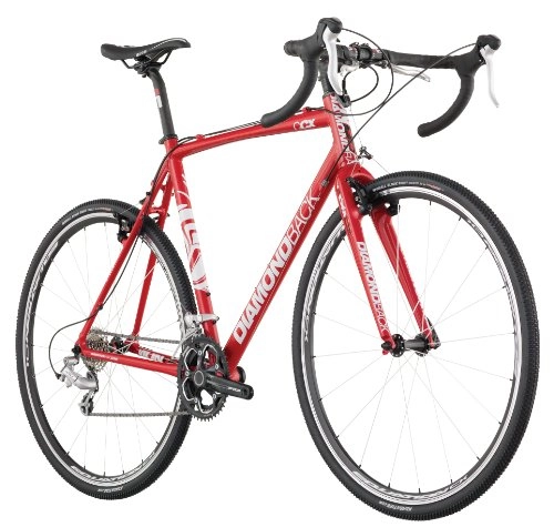 Road Bike : Diamondback 2013 Steilacoom CCX (Red, 53cm / Medium)