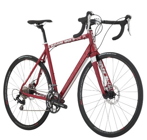 Road Bike : Diamondback Bicycles 2014 Century Disc Road Bike (700cm Wheels), 56cm, Red
