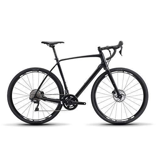 Road Bike : Diamondback Bicycles Unisex's Haanjo 7, Adventure Road Bike, 59cm, Raw Carbon Matte, 59 cm