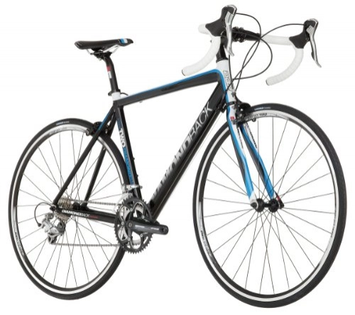 Road Bike : Diamondback Podium 2 Road Bike 700c Wheels, (Black / Blue, 56 cm)