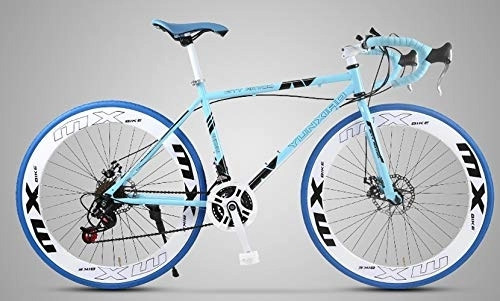 Road Bike : Dszgo Claw Handlebar 26 Inch 60 Knives Can Be Shifted Road Racing High Speed Tower Wheel Transmission Can Be Operated With Full Thumb Bike High Carbon Steel Frame Mechanical Double Disc Brake