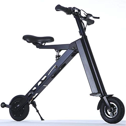 Road Bike : E-Bike Portable Electric Bike Collapsible 8 Inch Folding With 30Km Range, 36V 250W Electric Bicycle, Suitable For Short Trips, Schools, Commuting To Work, Avoiding Traffic Jams