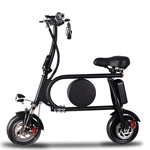 Road Bike : E-Bike Portable Electric Bike Collapsible Folding With 25-45Km Range, 36V Electric Bicycle, Suitable For Short Trips, Schools, Commuting To Work, Avoiding Traffic Jams