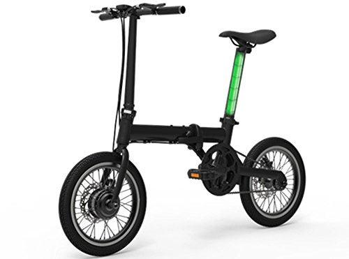 Road Bike : Electric bicycle Foldable bike 16" 36V Li-Ion Battery ACS mode LCD display Black