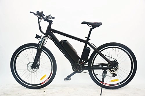 Road Bike : Electric Bike 36V Lithium-ion Built in Battery Electric Motor Bicycle Ebike 26 - M0126 (Matt Black)