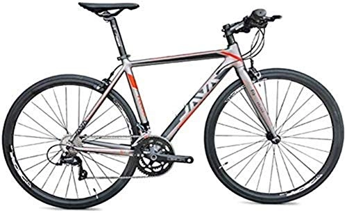 Road Bike : Eortzzpc Road Bike, Aluminum Alloy Road Bike, Racing Bike, City Bike Commuting, Easy to Operate, Comfortable and Durable (Color : Red, Size : 16 Speed) (Color : Red, Size : 18 Speed)