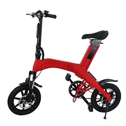 Road Bike : Eswing Electric Bicycle Shock Absorption Folding Bicycle 350W Fast Front and Rear Disc Brake Bicycle