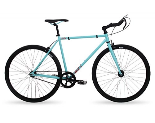 Road Bike : Feral Mens Dash Fixie Single Speed Bike, Ocean Blue (52cm Frame)