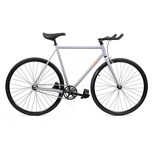 Road Bike : Finna Cycles Fastlane Bicycle, Unisex Adult, Unisex adult, Fastlane, Grey (road Surface), XXS