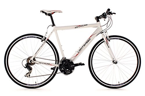Road Bike : Fitness Bike 28" Lightspeed White 54 cm KS Cycling
