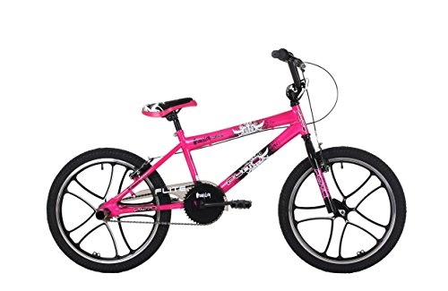 Road Bike : Flite Kid's Mag Panic BMX Bike, 11 inch Frame / 20 inch Wheels - Pink