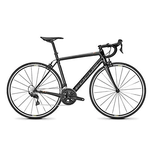Road Bike : Focus 2019 Izalco Race 9.7 Black of Full Carbon with Shimano 105 R7000 2X11 - Size M