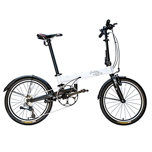 Road Bike : FSIR Unisex Folding Bike, White, One Size