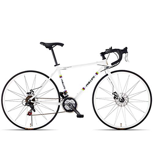 Road Bike : Full Suspension Road Bike With Disc Brake, Aluminum Alloy Body, Non-slip Full Suspension Gear Bike Suitable For Adults And Teenagers GH