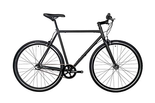 Road Bike : Fyxation Unisex's Pixel 3 Bicycle, Matte Black, 50 cm