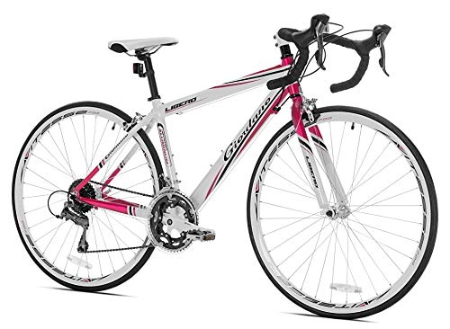 Road Bike : Giordano Libero 1.6 Women's Road Bike, 700c, White Pink, Medium