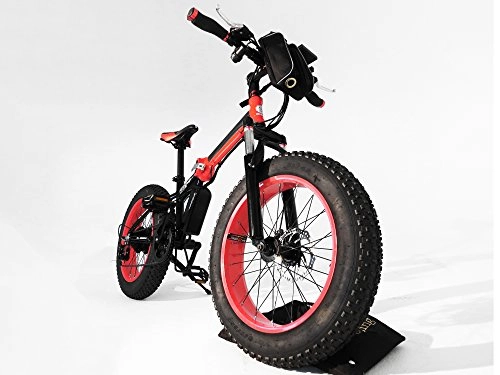 Road Bike : Go-Go Electric Bicycles | Electric Bikes | Beaster Lady Folding Hybrid Mountain eBike with Carbon Steel Frame, 20 inch Tyres and Shimano Gears (Red)