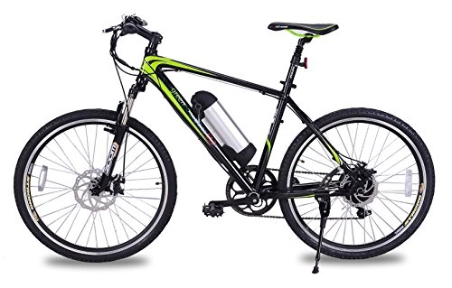 Road Bike : GreenEdge Unisex CS2 Electric Bike, Black, 19-Inch