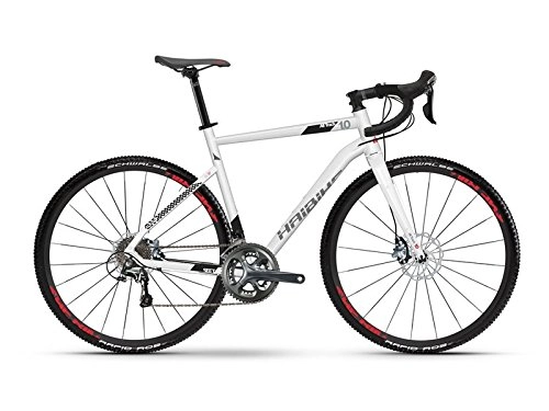 Road Bike : HAIBIKE Bike SEET AllTrack 1.0 28" 20-Speed Size 54 White 2018 (Ciclocross Gravel) / Bike SEET AllTrack 1.0 28" 20-Speed Size 54 White 2018 (Cyclocross Gravel)