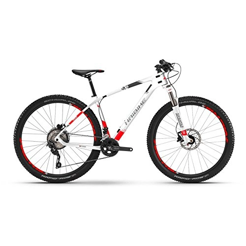 Road Bike : HAIBIKE Greed Hardnine 6.020g Deore (2018)White / Red / Charcoal, Large