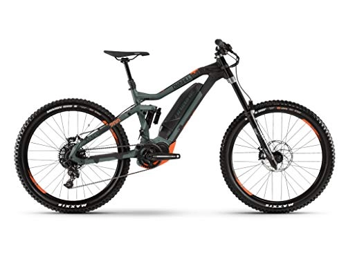 Road Bike : HAIBIKE Xduro dwnhll 8.0 27.5'' 500wh Yamaha 11v Orange / Black Size 42 2019 (eMTB Downhill)