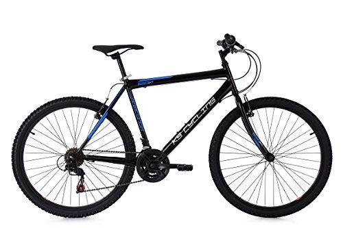 Road Bike : Hardtail Mountain Bike 26" Anaconda Black-Blue 18 Gear KS Cycling
