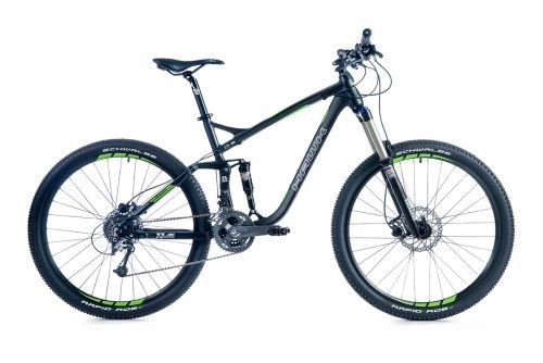 Road Bike : Hawk Bikes Seventy Even the FS 27.5Unisex MTB All-Mountain Fully Shimano 27Speed 271 / 2Inches and 145mm Suspension Travel, S