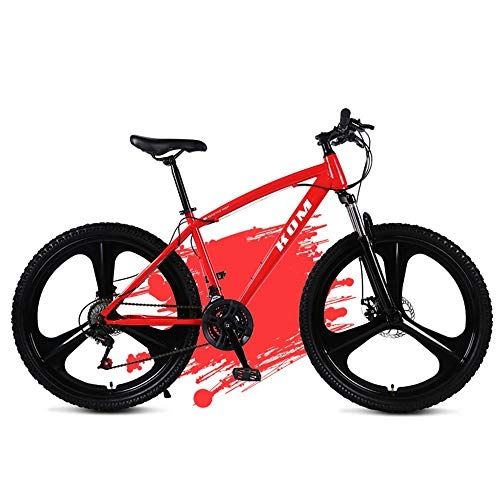 Road Bike : Huoduoduo Bike Mountain Bike 21 / 24 / 27 Speed Transmission Wheel, Male And Female Damping 26 Inch Bike, 27 Speed