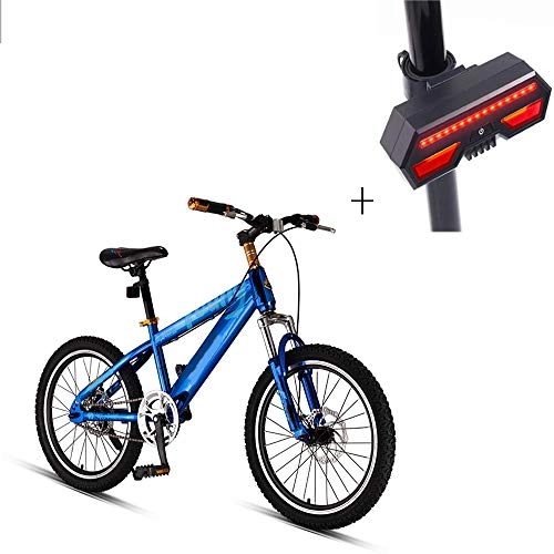 Road Bike : Huoduoduo Bike, Mountain Bike, High Carbon Steel, 20 Inch Teen Boy Girl Racing, Suitable For Height 130-160Cm, Gift Bicycle Turn Signal
