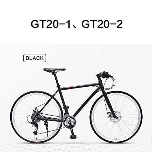 Road Bike : HYCBTC 27 Inch Racing Bike for Men And Women, 27-Speed Light Adult Worker Cyclocross Students Cycling Sports Car, Black