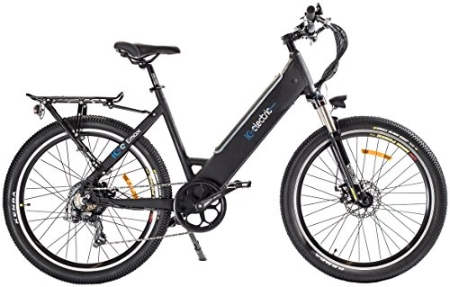 Road Bike : IC Electric eMAX Electric Bicycle, Black, One size