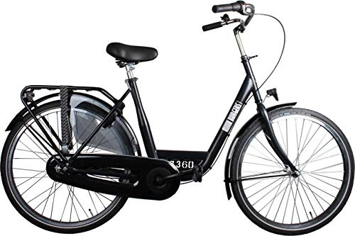 Road Bike : ID Personal 26 Inch 50 cm Woman 7SP Coaster Brake Matte black