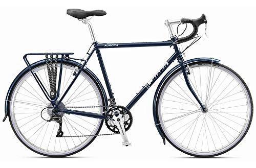 Road Bike : Jamis Aurora NEW Touring Bike Bicycle 18 Speed 700C Wheel Disc Brake Blue Blue 57cm