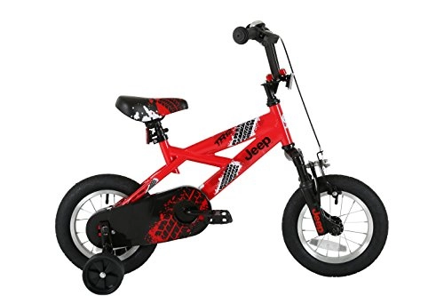 Road Bike : JEEP Kids' TR12 Bmx Bike, Red