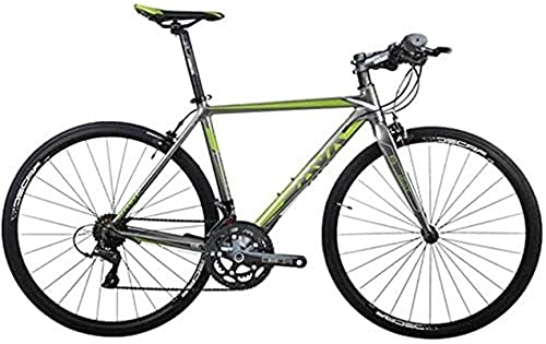 Road Bike : JYTFZD WENHAO Road Bike, Aluminum Alloy Road Bike, Racing Bike, City Bike Commuting, Easy to Operate, Comfortable and Durable (Color:Red, Size:16 Speed) (Color:Red, Size:18 Speed) (Color : Green)