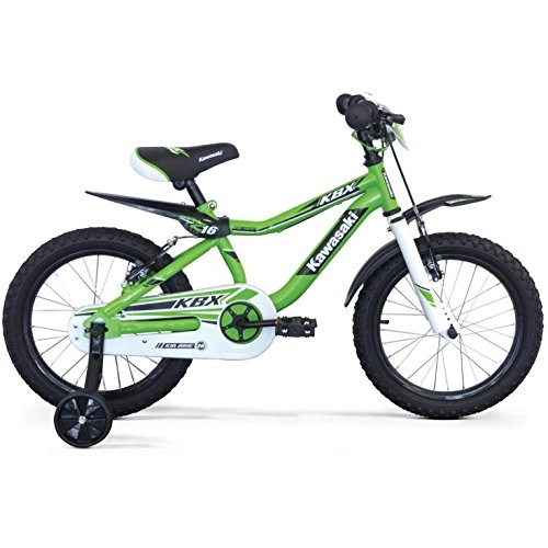 Road Bike : Kawasaki KBX 16-inch Childs Bicycle with Mudguard 5 / 6 / 7 / 8Years