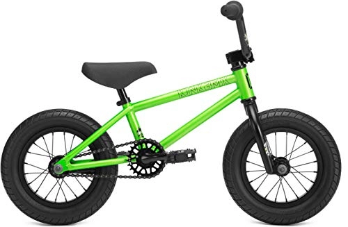 Road Bike : Kink BMX Roaster 12 Complete Bike 2019 Gloss Nuclear Green 12.5 Inch