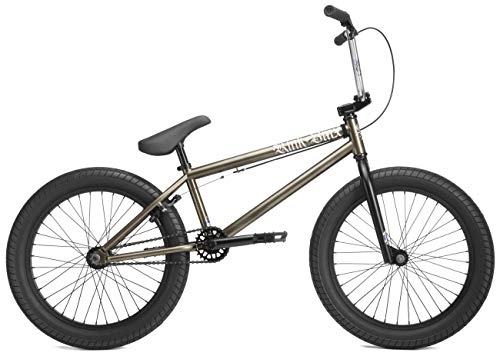 Road Bike : Kink Curb 20" 2019 BMX Freestyle Bike (20" - Gloss Nickel)