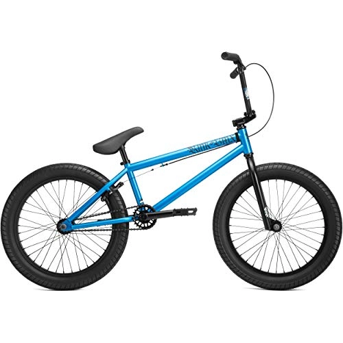 Road Bike : Kink Curb 20" 2019 Freestyle BMX Bike (20" - Matte Aquatic Blue)