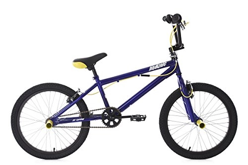Road Bike : KS Cycling Freestyle BMX Bike 20" Hedonic Blue-Yellow