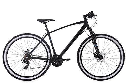 Road Bike : KS Cycling Hardtail Mountain Bike 29" Larrikin Aluminium Black 21 Speed